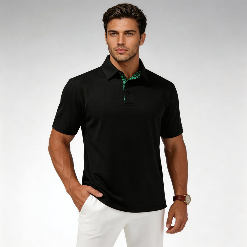 Wellshot Herren Poloshirts – Weiche, atmungsaktive Baumwolle, bequemer, kurzärmeliger Freizeit-Schnitt